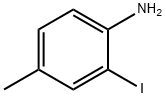 2-碘-4-甲基苯胺 结构式