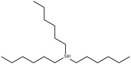 TRIHEXYLSILANE Struktur