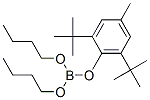 dibutyl 2,6-di-tert-butyl-4-tolyl orthoborate Structure