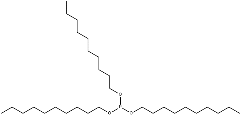 亚磷酸十三烷酯 结构式