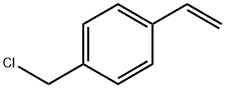 4-(Chloromethyl)styrene homopolymer Struktur