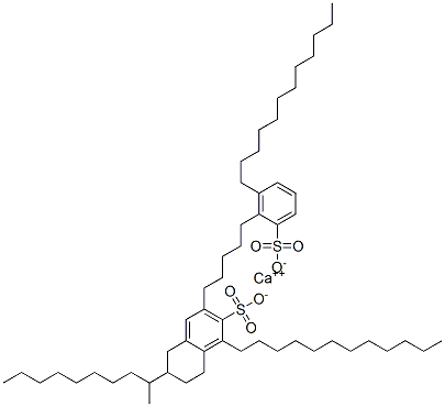 calcium bis[didodecylbenzenesulphonate] Structure