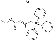 (3-Ethoxycarbonyl-2-methylallyl)triphenylphosphonium Bromide, 29310-37-0, 结构式