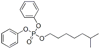 isooctyl diphenyl phosphate Structure