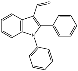 1,2-DIPHENYL-1H-INDOLE-3-CARBALDEHYDE Structure