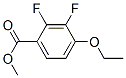 Benzoic acid, 4-ethoxy-2,3-difluoro-, methyl ester (9CI) Struktur