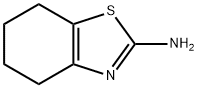 4,5,6,7-テトラヒドロ-1,3-ベンゾチアゾール-2-アミン 化学構造式