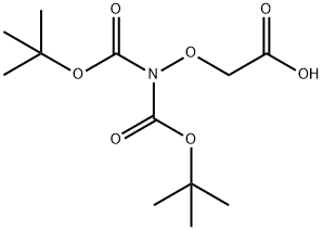 双叔丁氧羰基氨基氧乙酸,293302-31-5,结构式