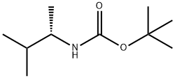 Carbamic acid, [(1S)-1,2-dimethylpropyl]-, 1,1-dimethylethyl ester (9CI) Struktur