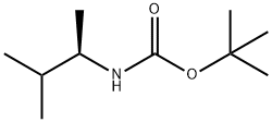 Carbamic acid, [(1R)-1,2-dimethylpropyl]-, 1,1-dimethylethyl ester (9CI) Structure
