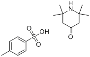 2,2,6,6-四甲基哌啶酮对甲苯磺酸盐, 29334-13-2, 结构式