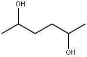 2,5-ヘキサンジオール 化学構造式