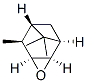 (1R,1β,2α,4α,6β)-5β,7,7-トリメチル-3-オキサトリシクロ[4.1.1.02,4]オクタン 化学構造式