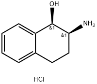 (1R,2S)-cis-2-AMino-1,2,3,4-tetrahydro-1-naphthol hydrochloride Structure
