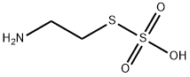 2-AMINOETHANETHIOLSULFURIC ACID Structure