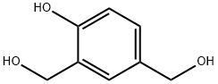 4-ヒドロキシベンゼン-1,3-ジメタノール 化学構造式