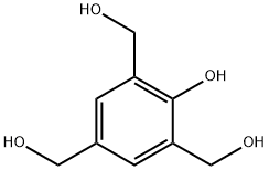 1-ヒドロキシベンゼン-2,4,6-トリメタノール 化学構造式