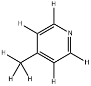 4-METHYLPYRIDINE-D7 Structure
