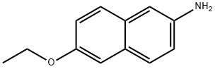 2-AMINO-6-ETHOXYNAPHTHALENE Struktur