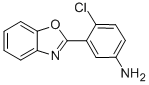 3-BENZOOXAZOL-2-YL-4-CHLORO-PHENYLAMINE Structure