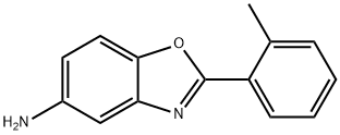 2-(2-甲基苯基)-1,3-苯并恶唑-5-胺,293737-82-3,结构式
