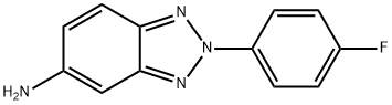 2-(4-FLUORO-PHENYL)-2H-BENZOTRIAZOL-5-YLAMINE,293737-98-1,结构式