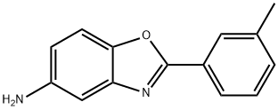 2-(间甲苯基)-1,3-苯并恶唑-5-胺,293738-20-2,结构式