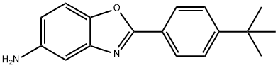 2-(4-叔丁基-苯基)-苯并恶唑-5-基胺 结构式