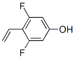 Phenol, 4-ethenyl-3,5-difluoro- (9CI),293753-16-9,结构式