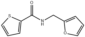 2-Thiophenecarboxamide,N-(2-furanylmethyl)-,293765-00-1,结构式