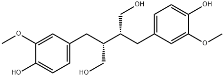 SECOISOLARICIRESINOL Struktur