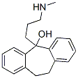 10,11-DIHYDRO-5-(3-(METHYLAMINO)PROPYL)-5H-DIBENZO(A,D)CYCLOHEPTEN-5-OL 结构式