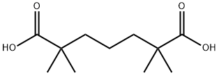 2,2,6,6-四甲基庚二酸, 2941-45-9, 结构式
