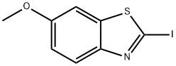 2-ヨード-6-メトキシベンゾ[D]チアゾール 化学構造式
