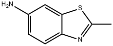 2-甲基苯并噻唑-6-胺 结构式