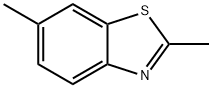 2,6-ジメチルベンゾチアゾール 化学構造式