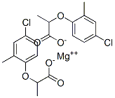 magnesium 2-[(4-chloro-o-tolyl)oxy]propionate Structure