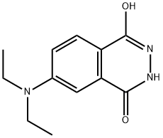 6-(ジエチルアミノ)-2,3-ジヒドロフタラジン-1,4-ジオン 化学構造式