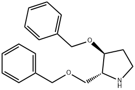 Pyrrolidine, 3-(phenylmethoxy)-2-(phenylmethoxy)methyl-, (2R,3S)-,294188-28-6,结构式