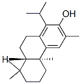 2-Phenanthrenol, 4b,5,6,7,8,8a,9,10-octahydro-3,4b,8,8-tetramethyl-1-(1-methylethyl)-, (4bS,8aS)- Structure