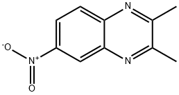 2,3-DIMETHYL-6-NITROQUINOXALINE Struktur