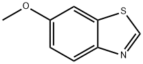 6-METHOXY-1,3-BENZOTHIAZOLE Structure