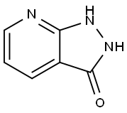 1,2-ジヒドロ-3H-ピラゾロ[3,4-B]ピリジン-3-オン 化学構造式