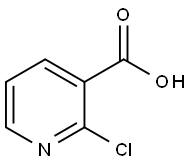 2-Chloronicotinic acid Struktur
