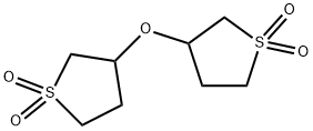 3,3'-オキシビス(テトラヒドロチオフェン1,1-ジオキシド) 化学構造式