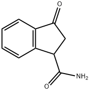 1-Indancarboxamide,  3-oxo-  (8CI) Structure