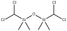 1,3-BIS(DICHLOROMETHYL)-1,1,3,3-TETRAMETHYLDISILOXANE Struktur