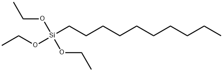 デシルトリエトキシシラン 化学構造式