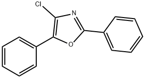 4-Chloro-2,5-diphenyloxazole Structure