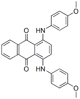 1,4-bis[(4-methoxyphenyl)amino]anthraquinone|